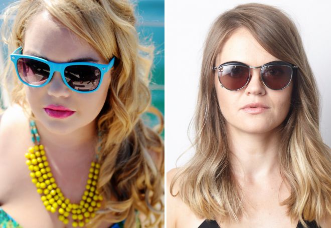 Как правильно выбрать солнцезащитные очки по форме лица для женщин фото