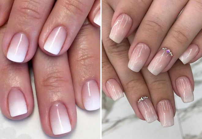 gentle manicure ombre 2017