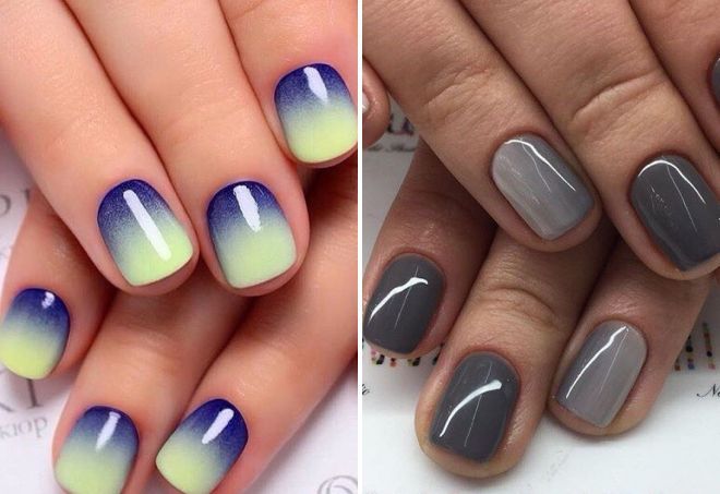manicure 2017 ombre for short nails