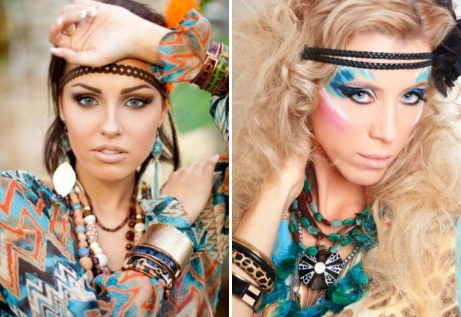 hippie chic makeup