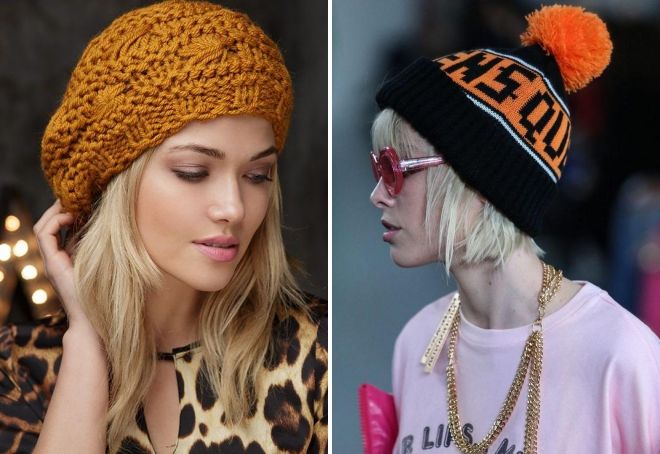 Модные вязаные шапки 2019-2020 для женщин