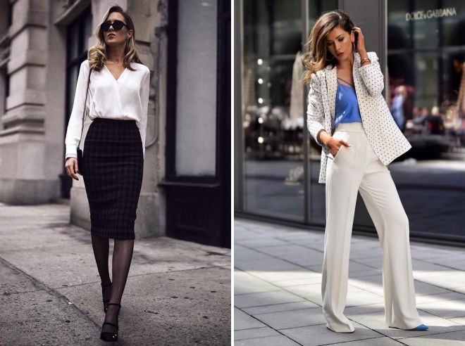 деловой стиль одежды для женщин 2019