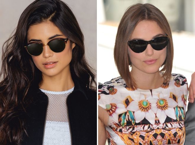 Какие очки подойдут для овального лица женские солнцезащитные фото модные