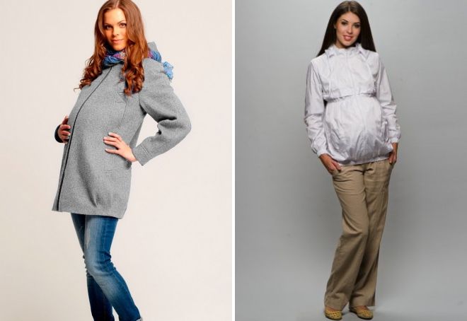 весенние куртки для беременных