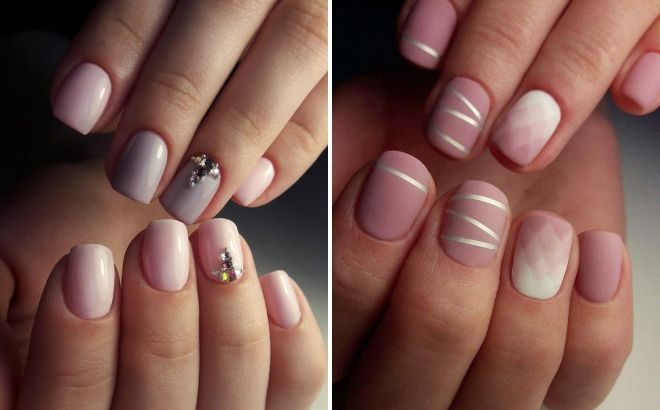 gentle manicure 2019 for short nails