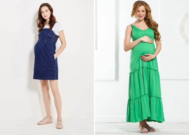 модные сарафаны для беременных