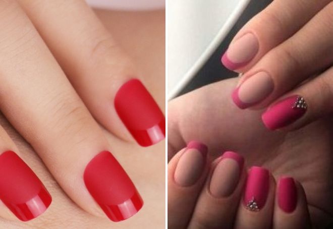 red matte french