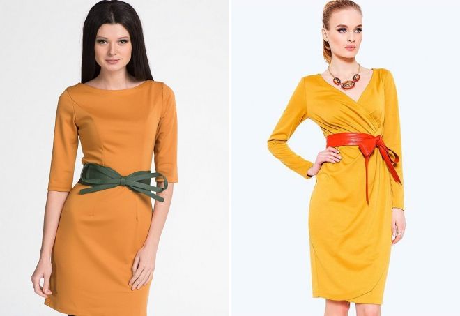 Vestido mostaza: reglas para crear un look de moda - Confetissimo - blog de  mujeres