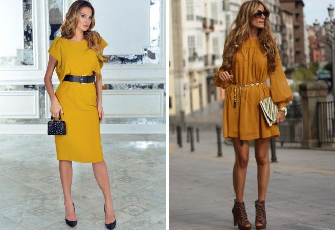 Vestido mostaza: reglas para crear un look de moda - Confetissimo - blog de  mujeres