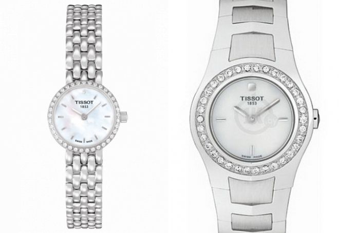 женские часы tissot с бриллиантами