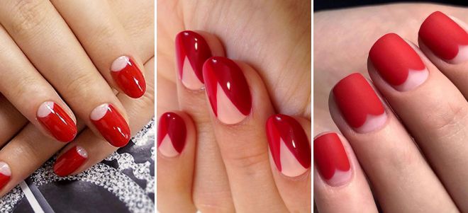 red moon manicure