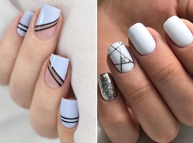 nail design minimalism 2020