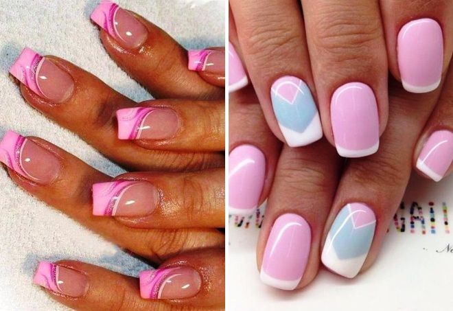 french pink manicure