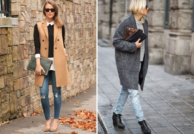 Модные пальто осень