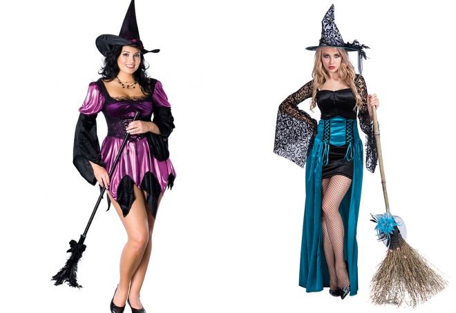 костюм ведьмочки на хэллоуин