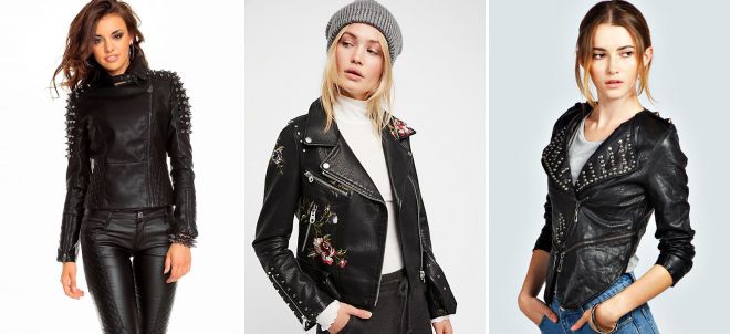женские кожаные куртки модные тенденции