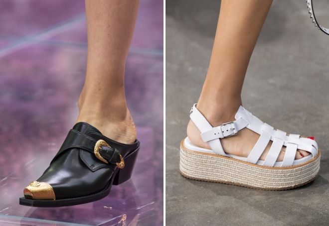 какая обувь в моде летом 2020