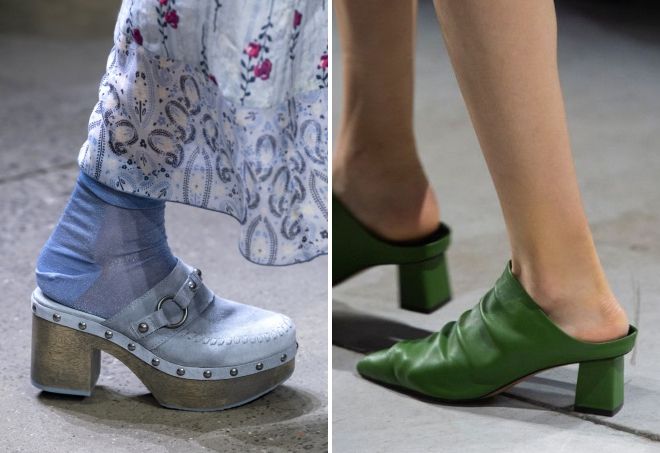 модная женская обувь лето 2020 тенденции