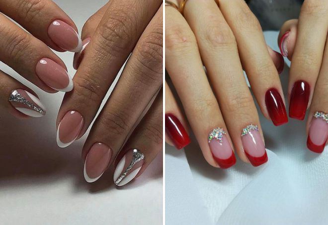 a shiny strip will revive the manicure