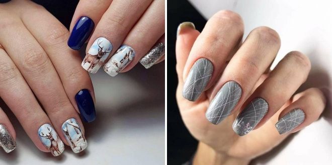 manicure ideas with a pattern 2020