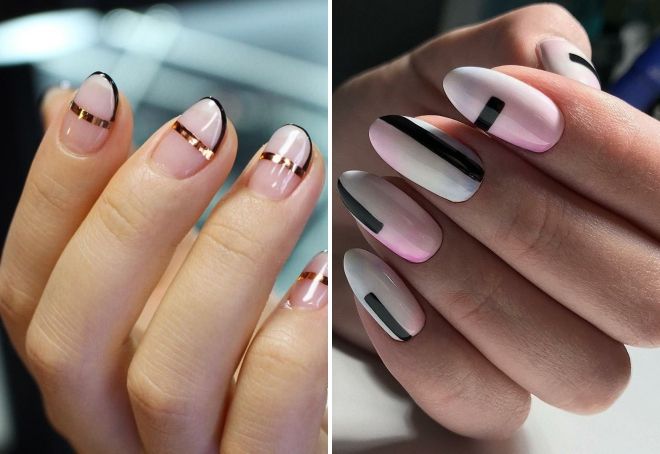 trendy business manicure 2019