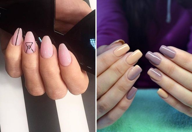 stylish manicure for a business woman