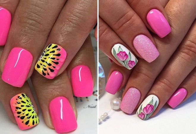 beautiful nails on March 8
