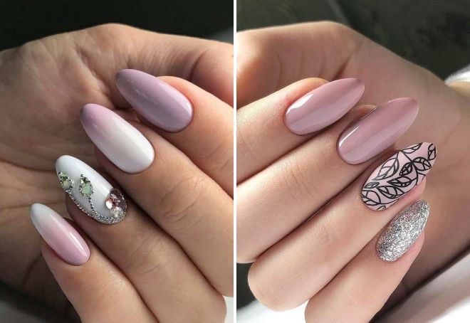 beautiful manicure on long nails 2019