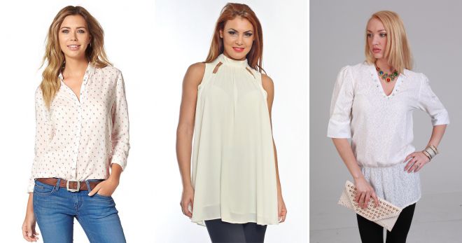 ivory blouses