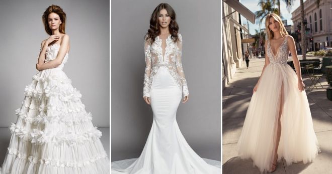 Модные свадебные платья 2019 идеи