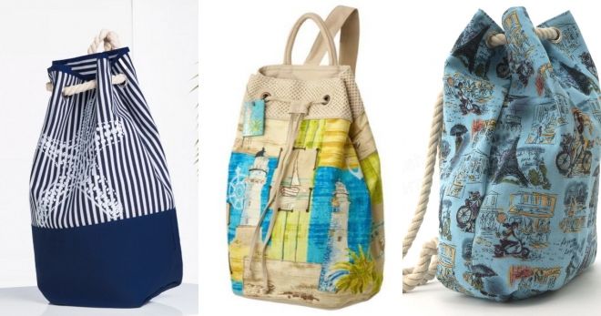Пляжные сумки 2019 рюкзак