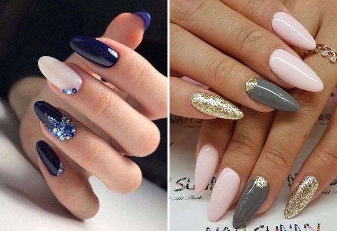 manicure winter 2019 for long nails