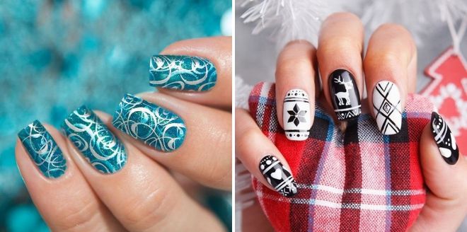 cool winter manicure ideas