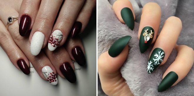 bright winter manicure ideas