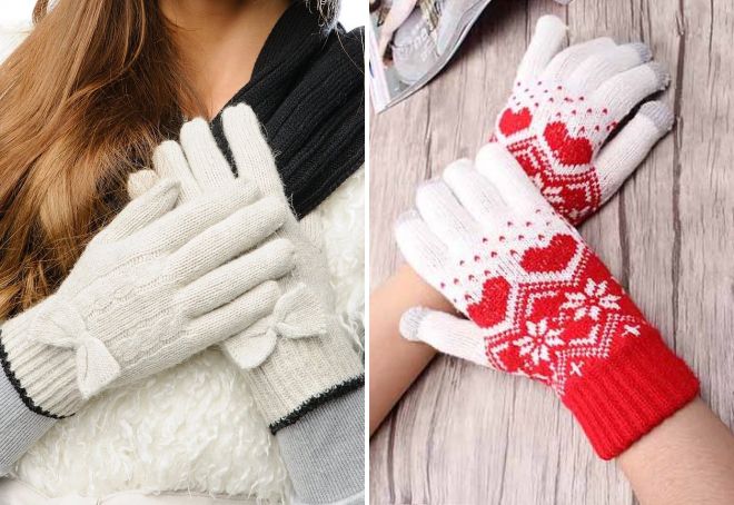 валберис перчатки женские кожаные зимние