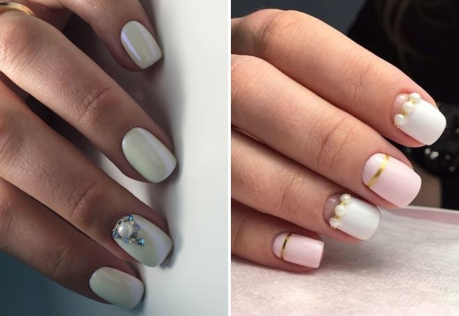 beautiful manicure for short nails 2019