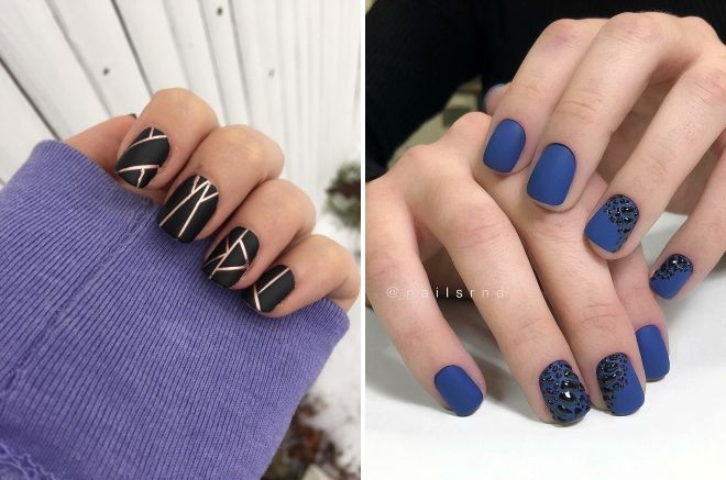 matte manicure fashion ideas of the season 2019