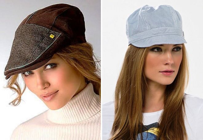 модные женские кепки
