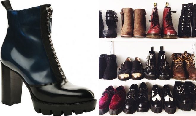 grunge boots