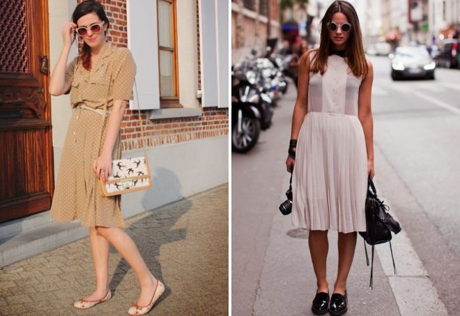 what shoes go with a beige dress
