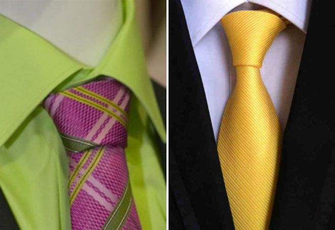 как завязать женский галстук