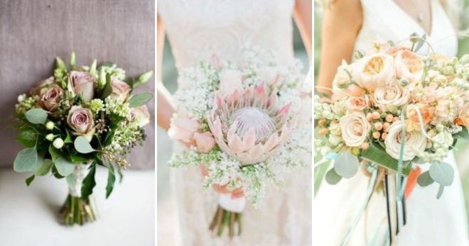 Wedding bouquet 2019 pastel