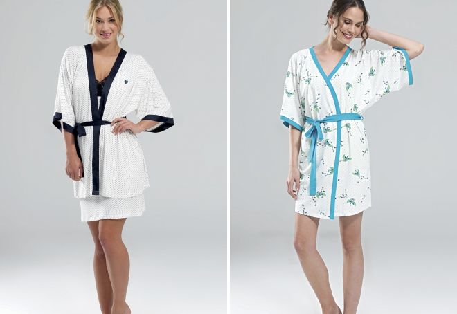 женский халат кимоно