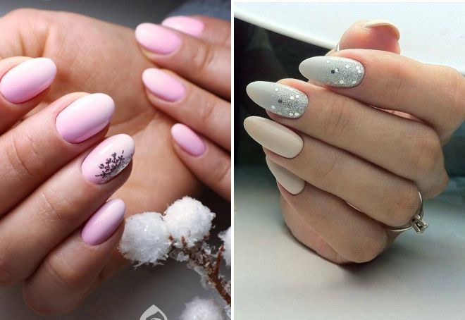stylish winter nail design