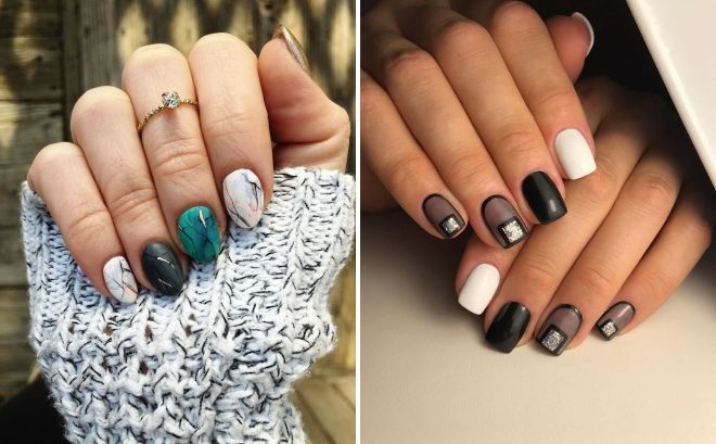 new manicure for short nails 2019