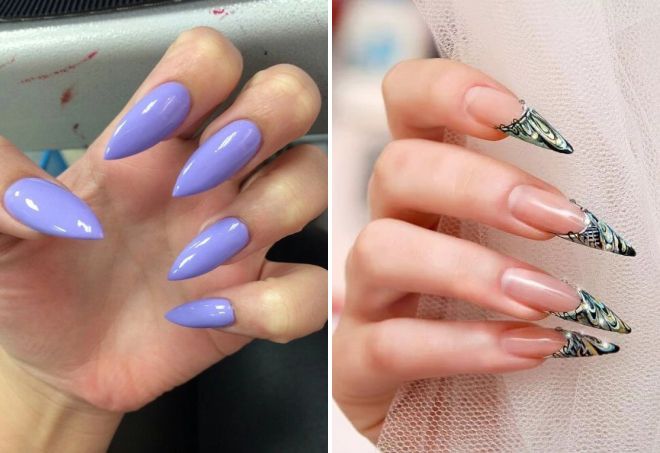 shape and length of nails 2017