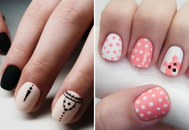 easy drawings for manicure