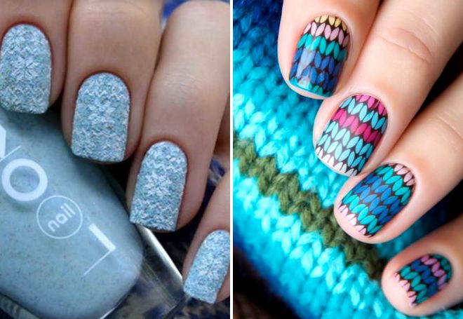 sweater on nails