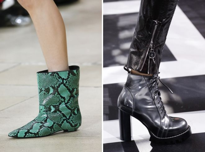 обувь 2019 года модные тенденции