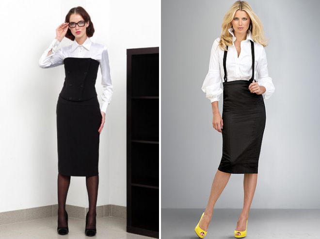 классический деловой стиль одежды для женщин